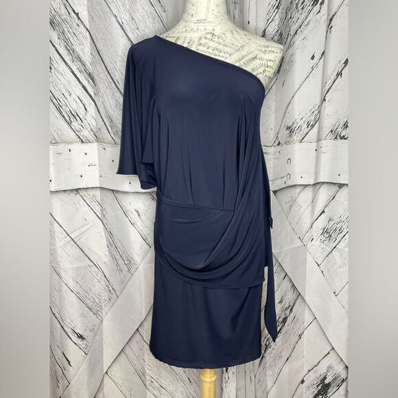 ABI Ferrin 5 Way Nikki Dress Navy XS - Picture 2 of 7